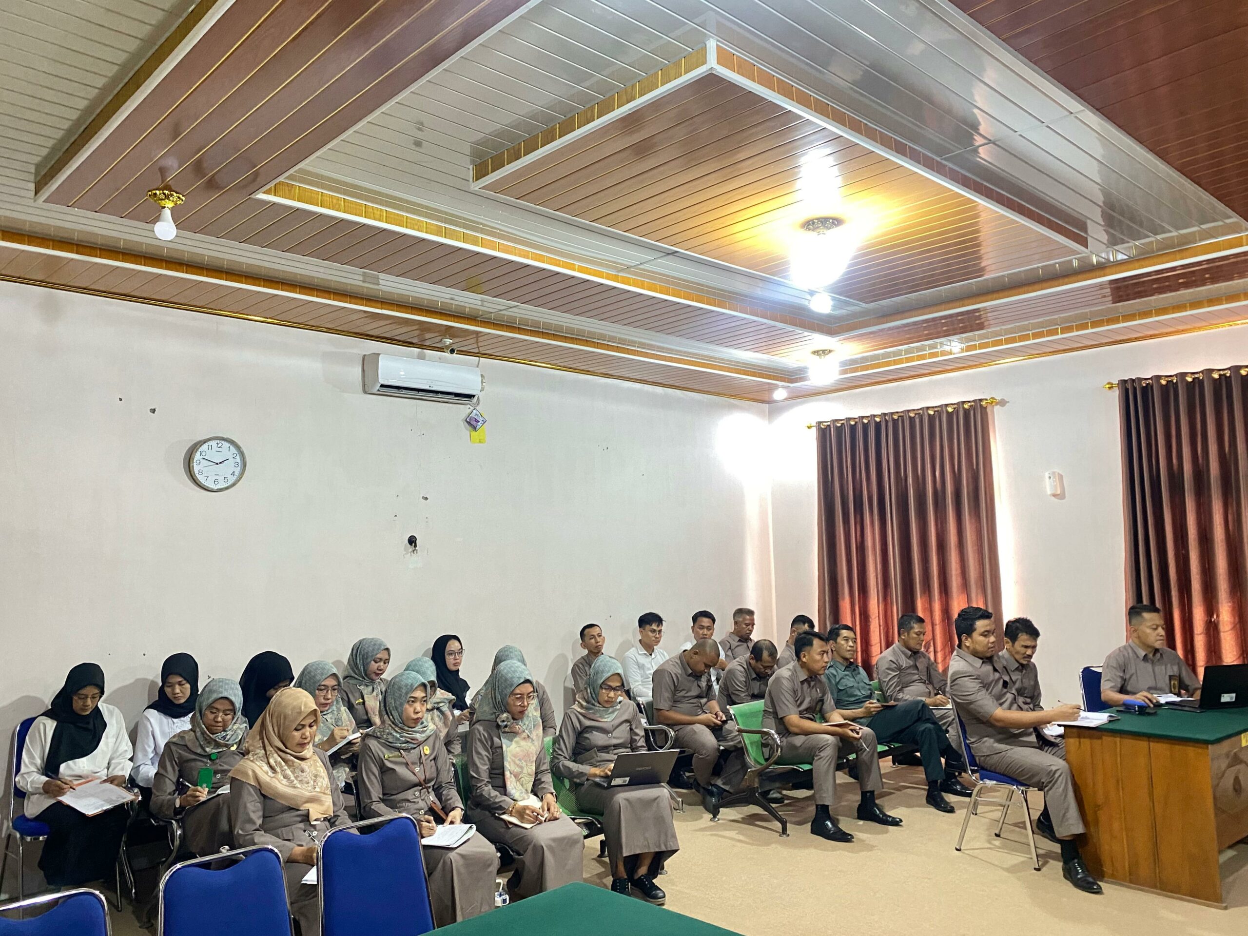 Rapat Koordinasi Pengadilan Agama Blambangan Umpu Periode Juni