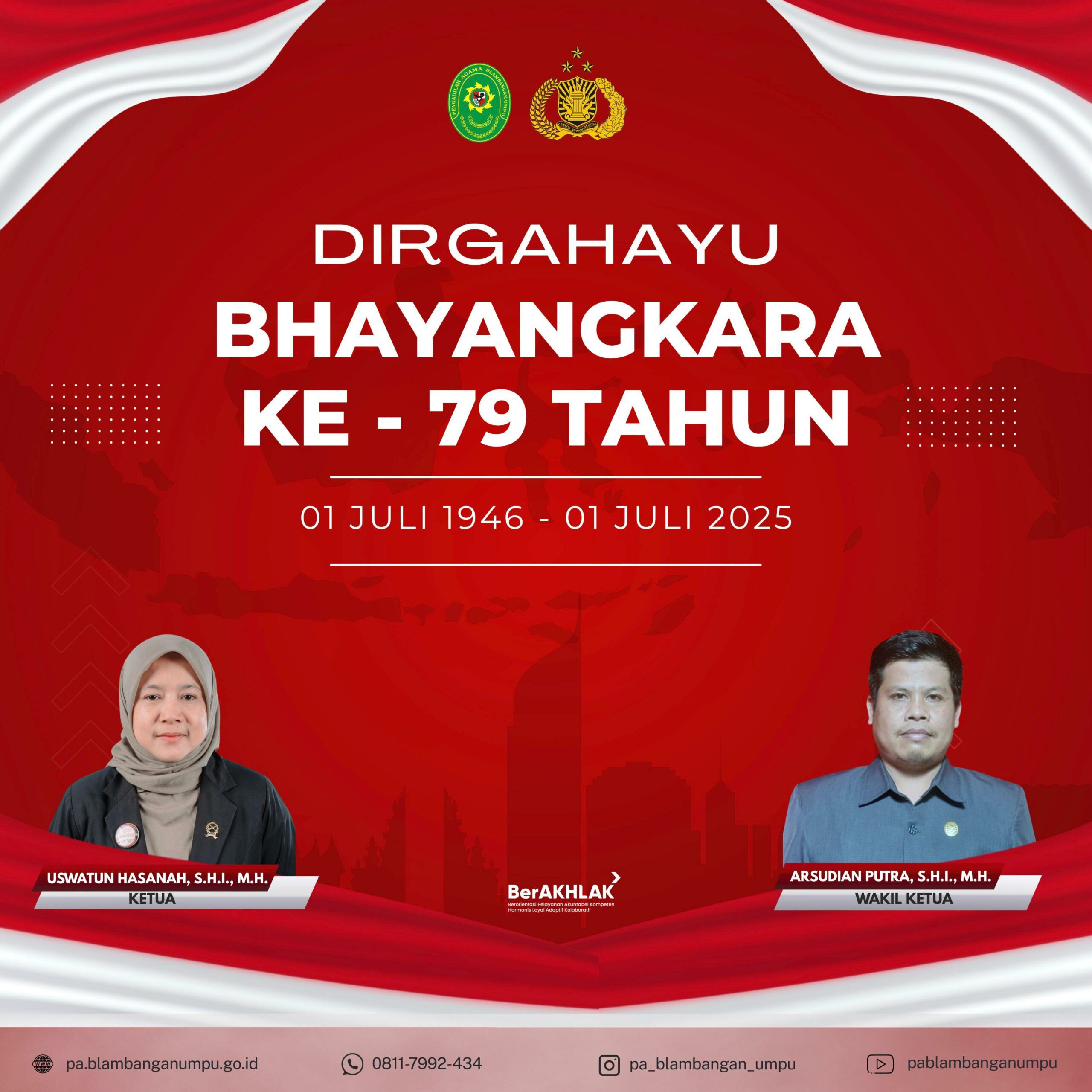 Dirgahayu Bhayangkara ke-79