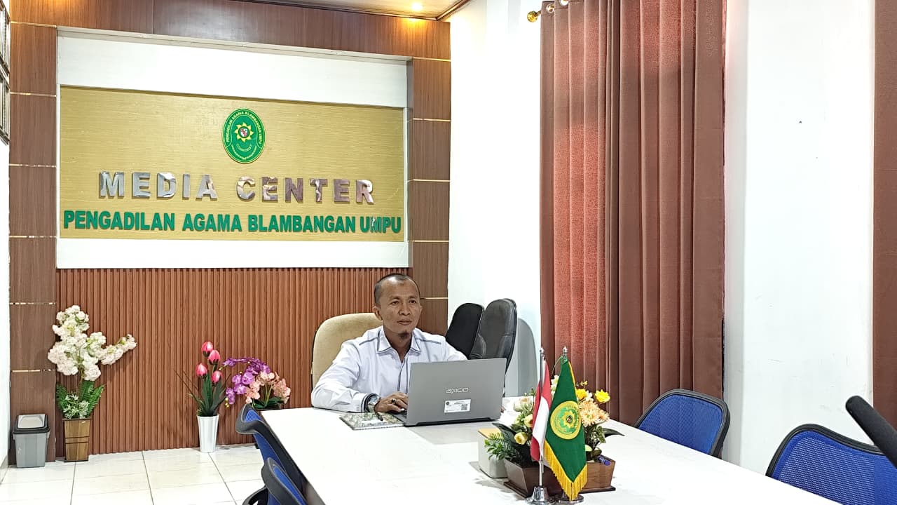 Sekretaris PA Blambangan Umpu Ikuti Webinar KPA