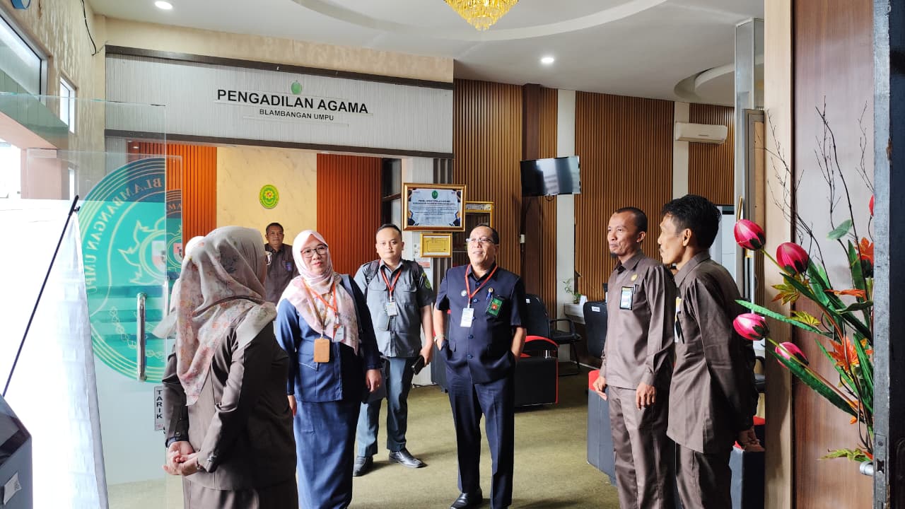 Pengawasan PTA Bandar Lampung pada Pengadilan Agama Blambangan Umpu