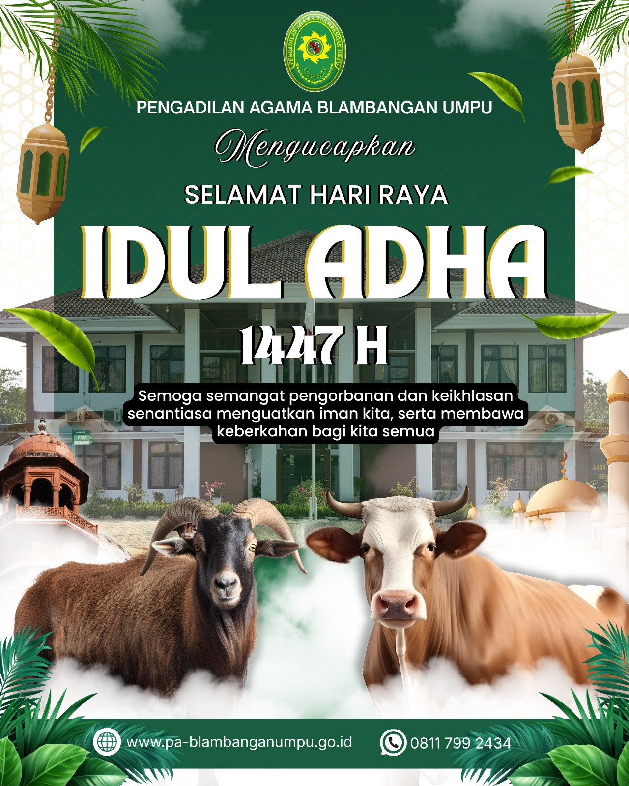 Selamat Hari Raya Idul Adha 1447 H