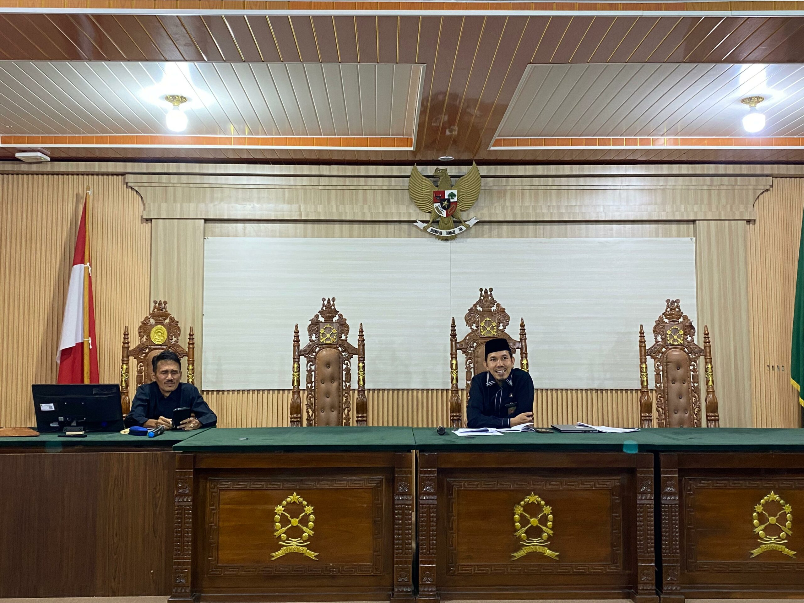 Ketua PA Blambangan Umpu Perdana Pimpin Rapat Koordinasi di Minggu Pertama Menjabat