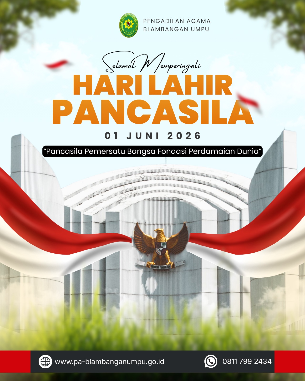 Hari Lahir Pancasila Tahun 2026