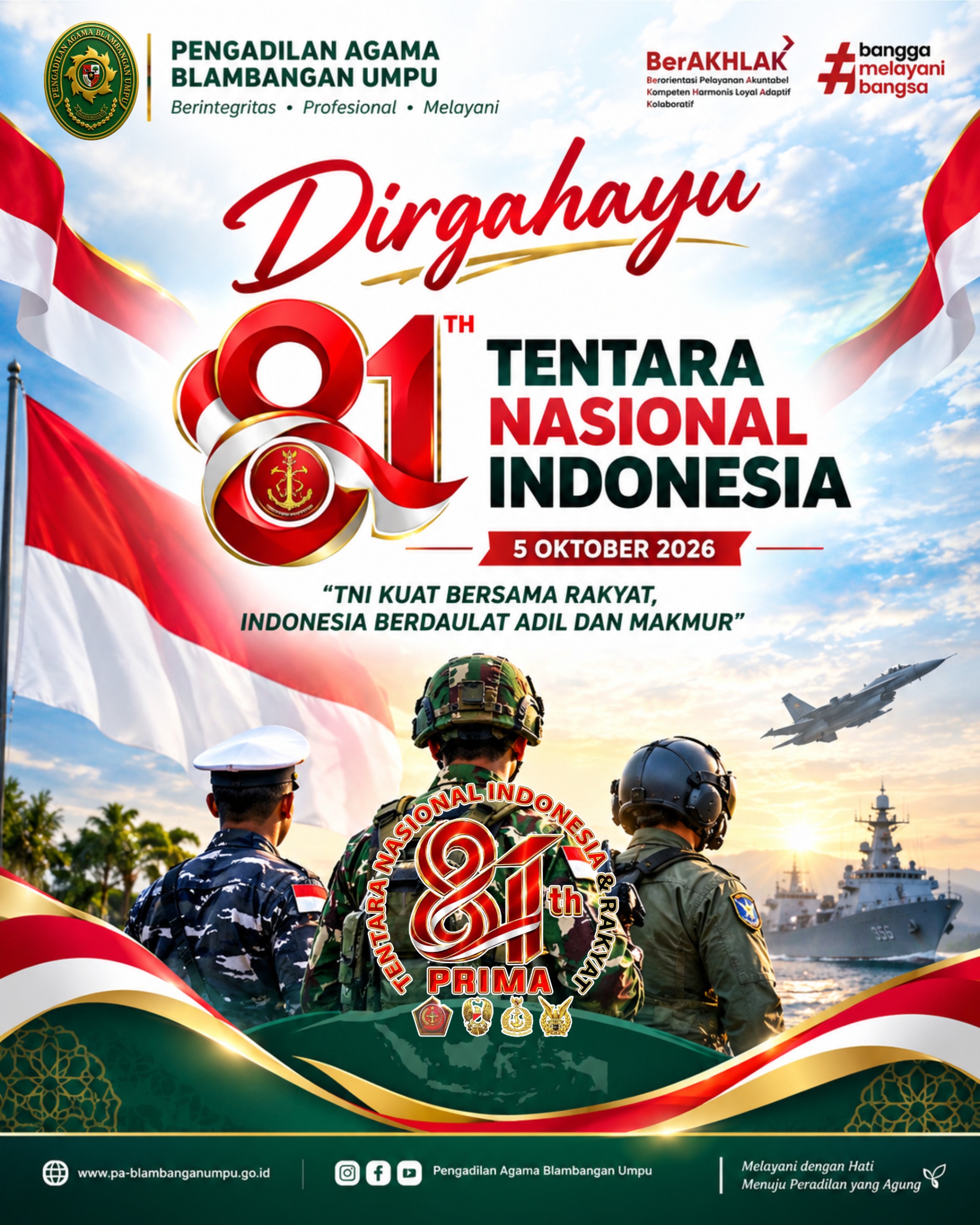 HUT Tentara Nasional Indonesia ke-81